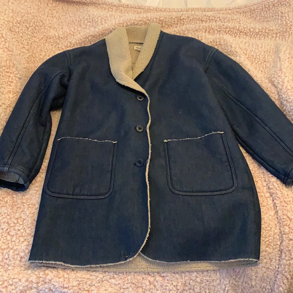 Madewell Shearling-Style Jacket